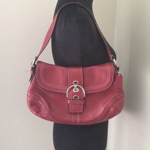 BOGO Coach Red Leather Purse